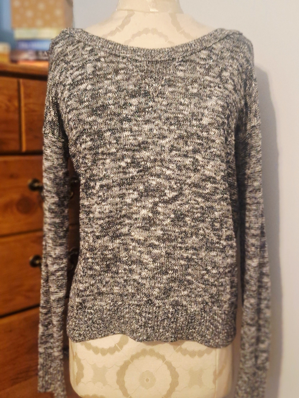 AE Gray Knit Sweater